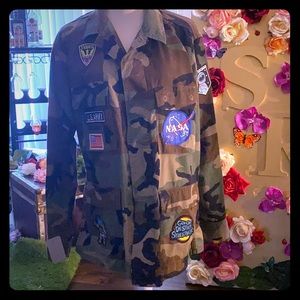 Vintage Army fatigue jacket